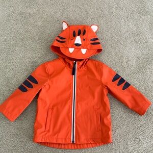 Little Me Tiger Raincoat size 12 months